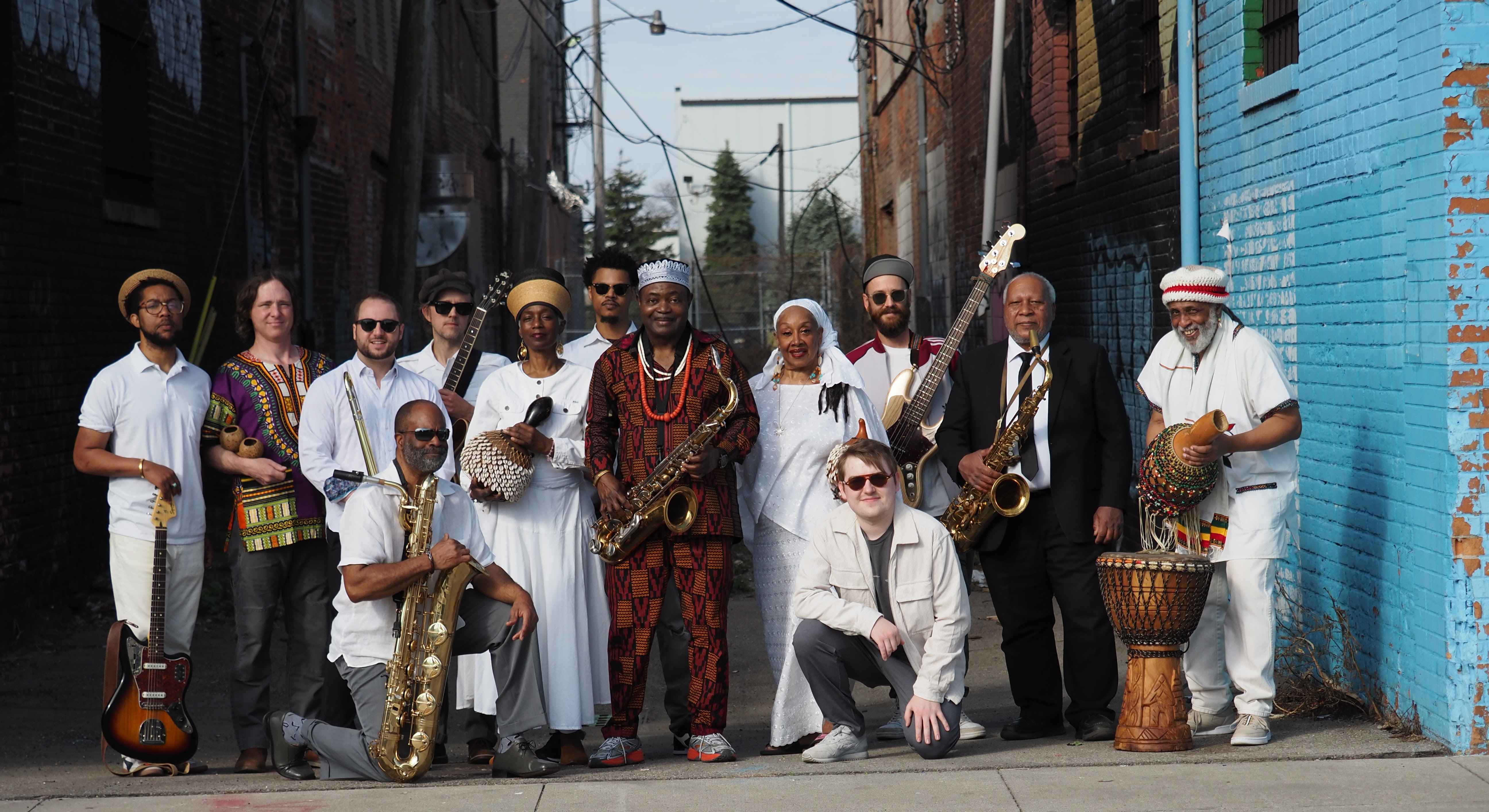 Baba BG & Odu Afrobeat Orchestra ensemble